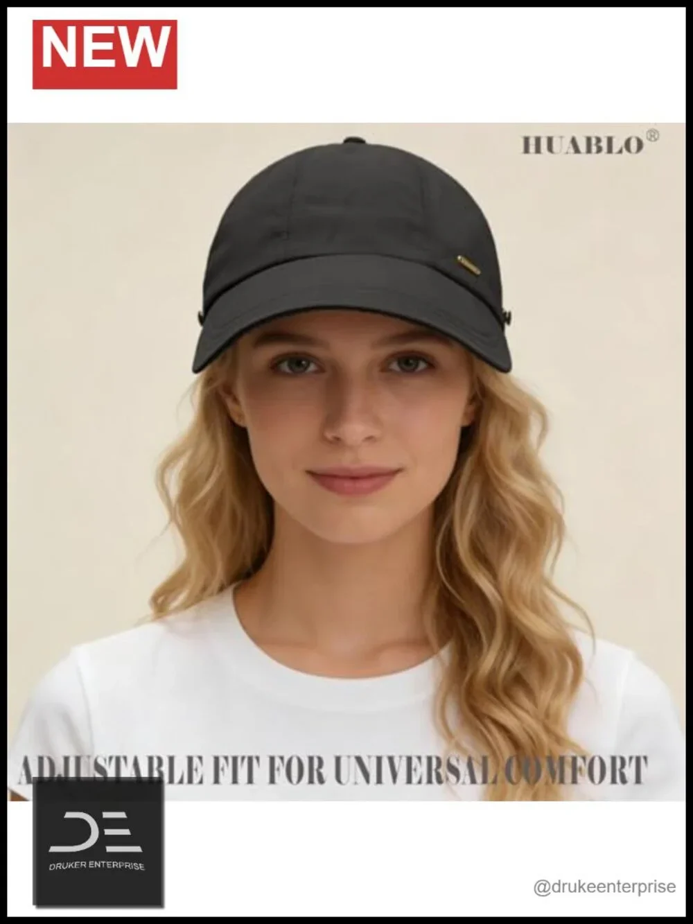 UPF 50+ Women's Sun Hat Wide Brim Adjustable Ponytail Packable Hiking Fishing